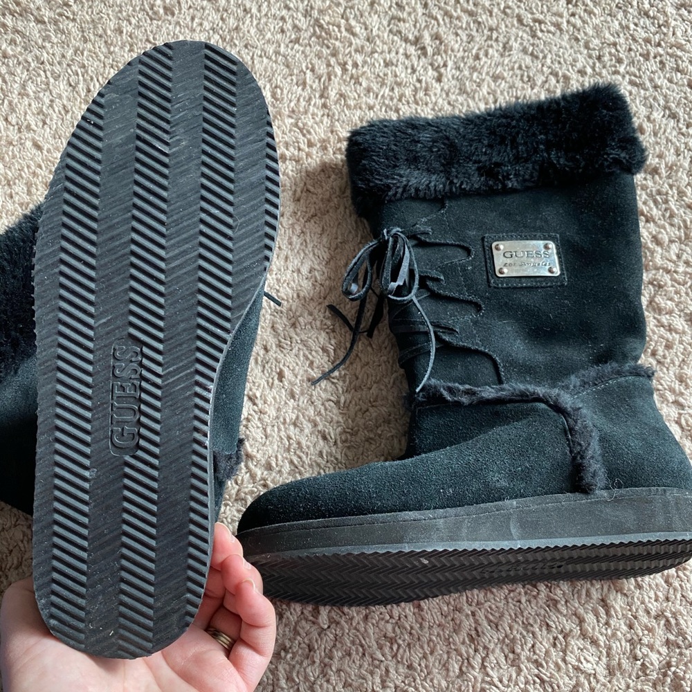 Guess suede boots